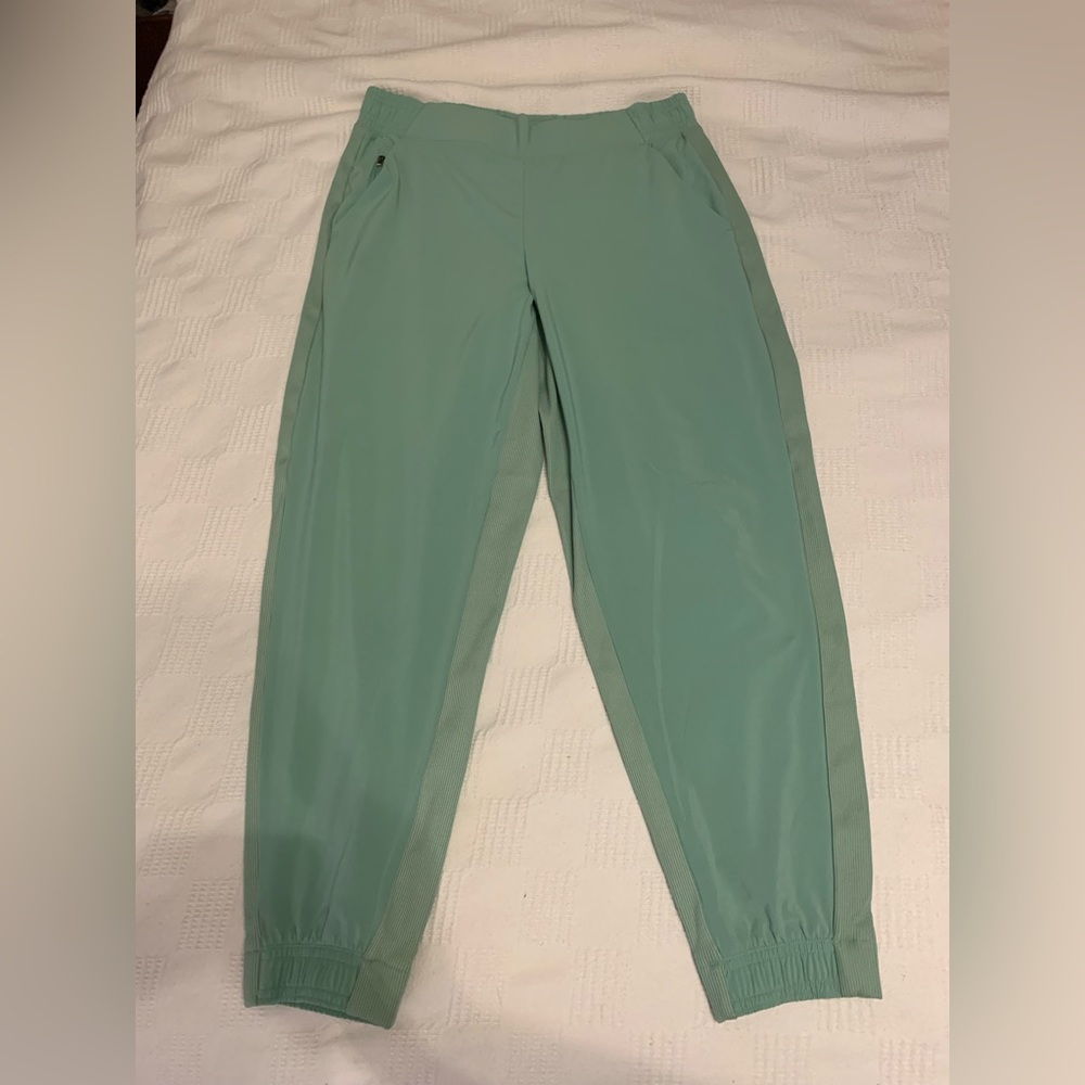 Athleta Raleigh Green Brooklyn Joggers